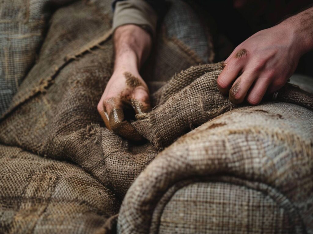 Jak usunąć plamy z mebli tapicerowanych podczas ich odnawiania