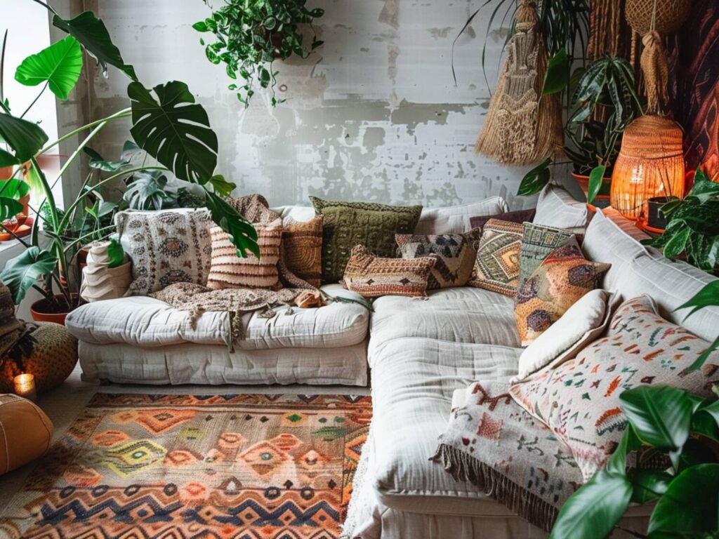 Jakie narożniki najlepiej pasują do wnętrz w stylu boho