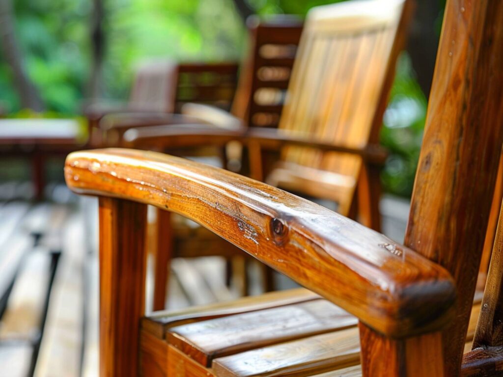 Jak odświeżyć drewniane meble ogrodowe