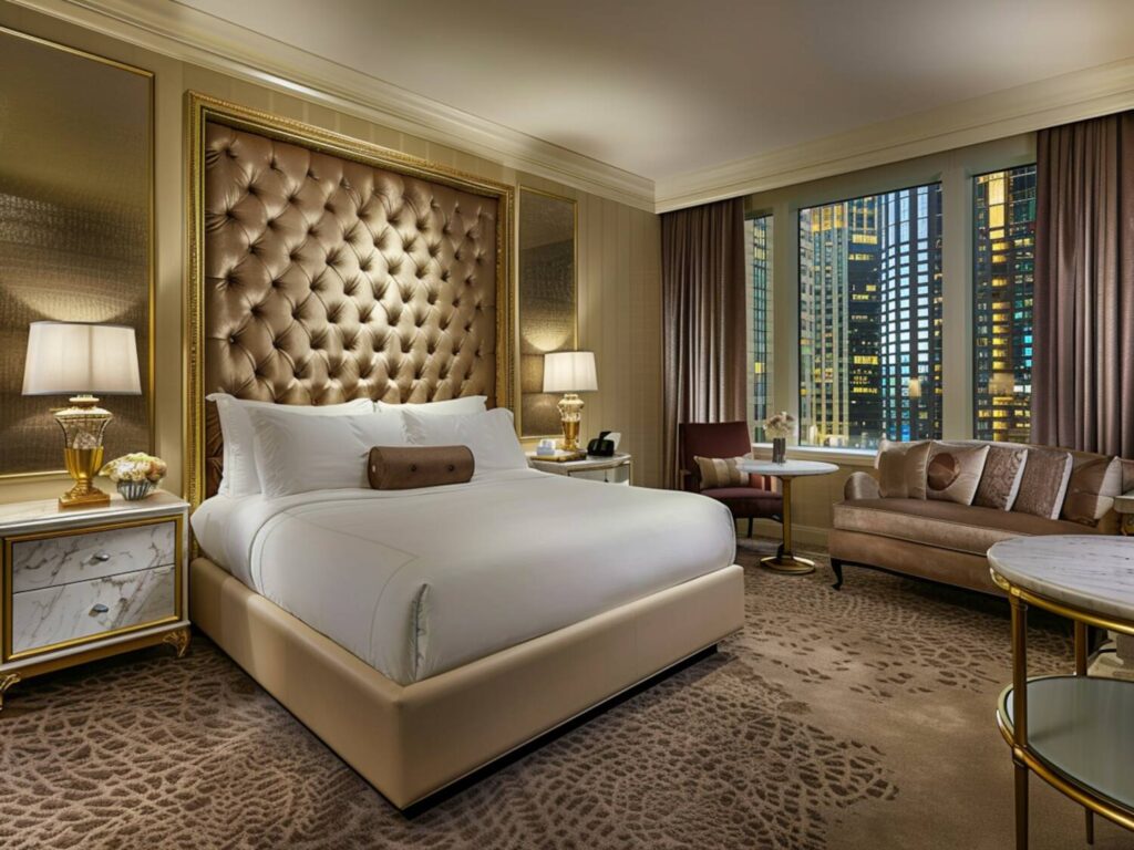 Jak urządzić hotelowe apartamenty rodzinne w stylu glamour