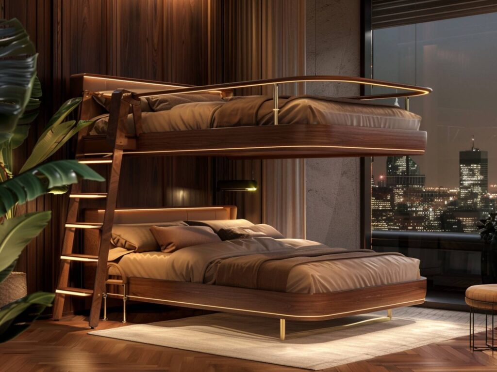 Najlepsze łóżka piętrowe luksusowe na 2025 rok.
