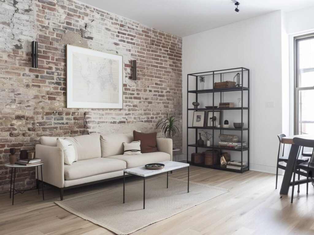 10 inspiracji na wnętrza skandynawskie z dodatkami industrialnymi