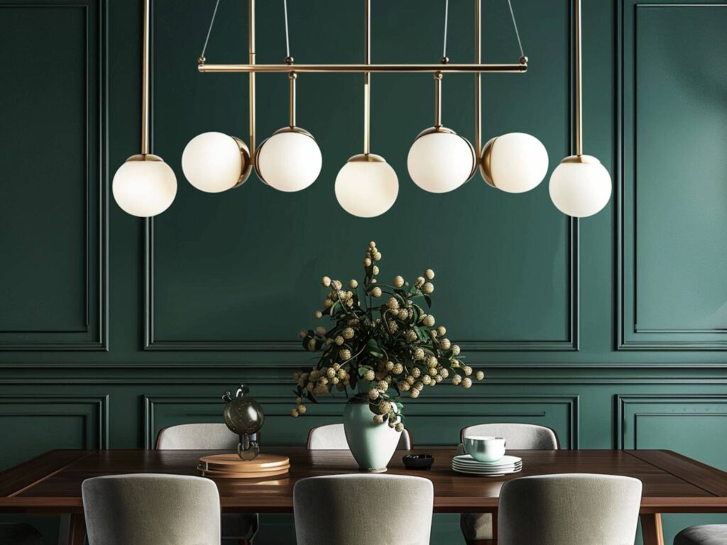 Jakie lampy wiszące najlepiej sprawdzą się nad dużymi stołami