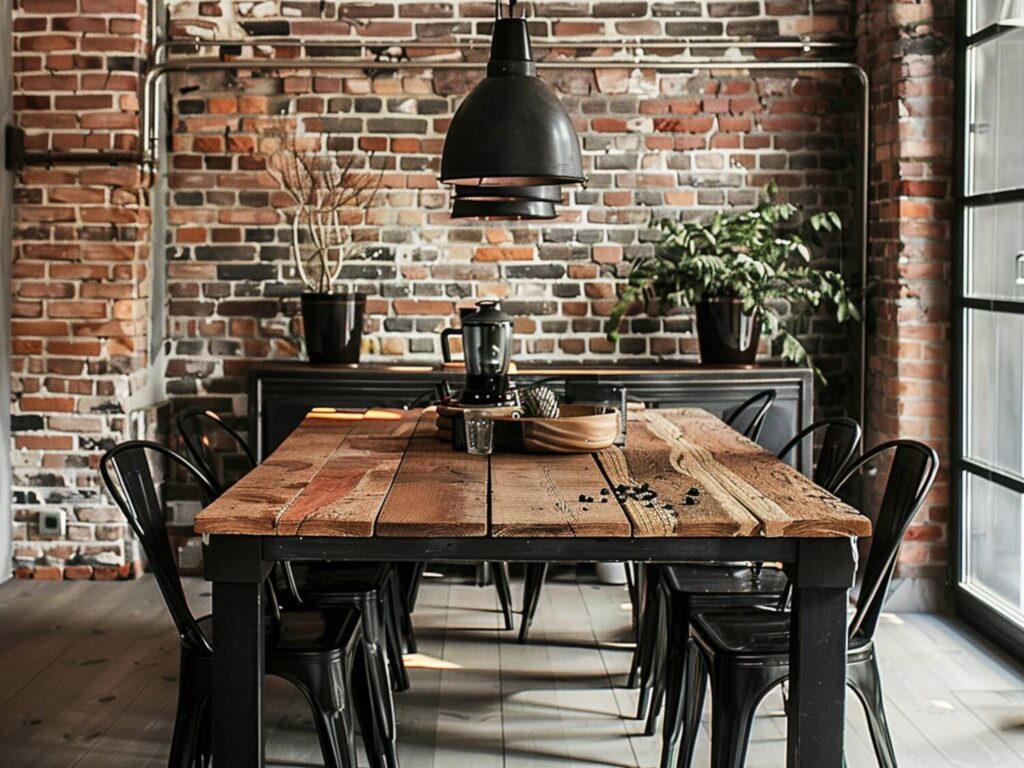 10 inspiracji na wnętrza skandynawskie z dodatkami industrialnymi