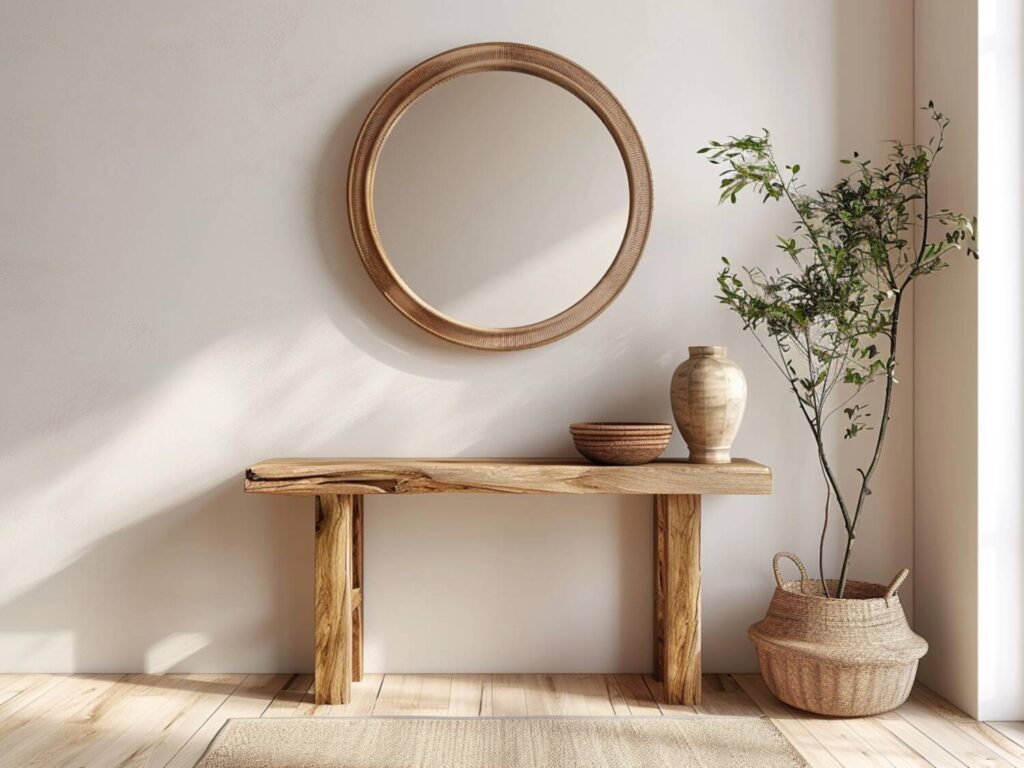 Jak urządzić przedpokój w stylu skandynawskim z naturalnymi materiałami