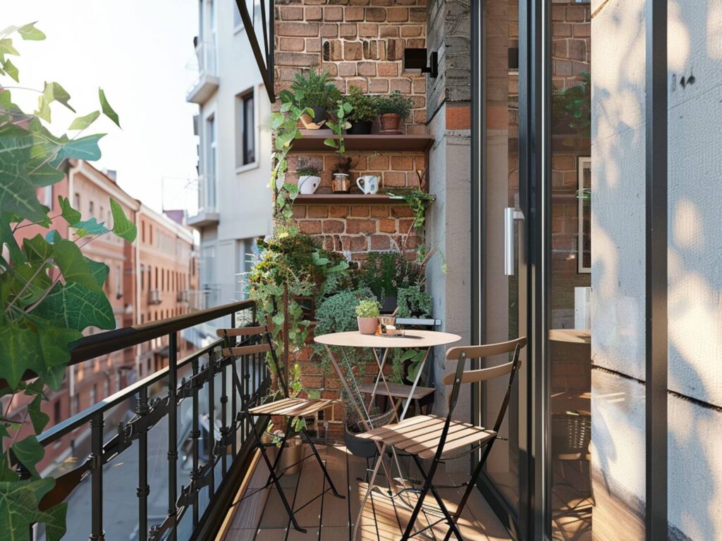 Jakie meble outdoorowe najlepiej sprawdzą się na wąskich balkonach