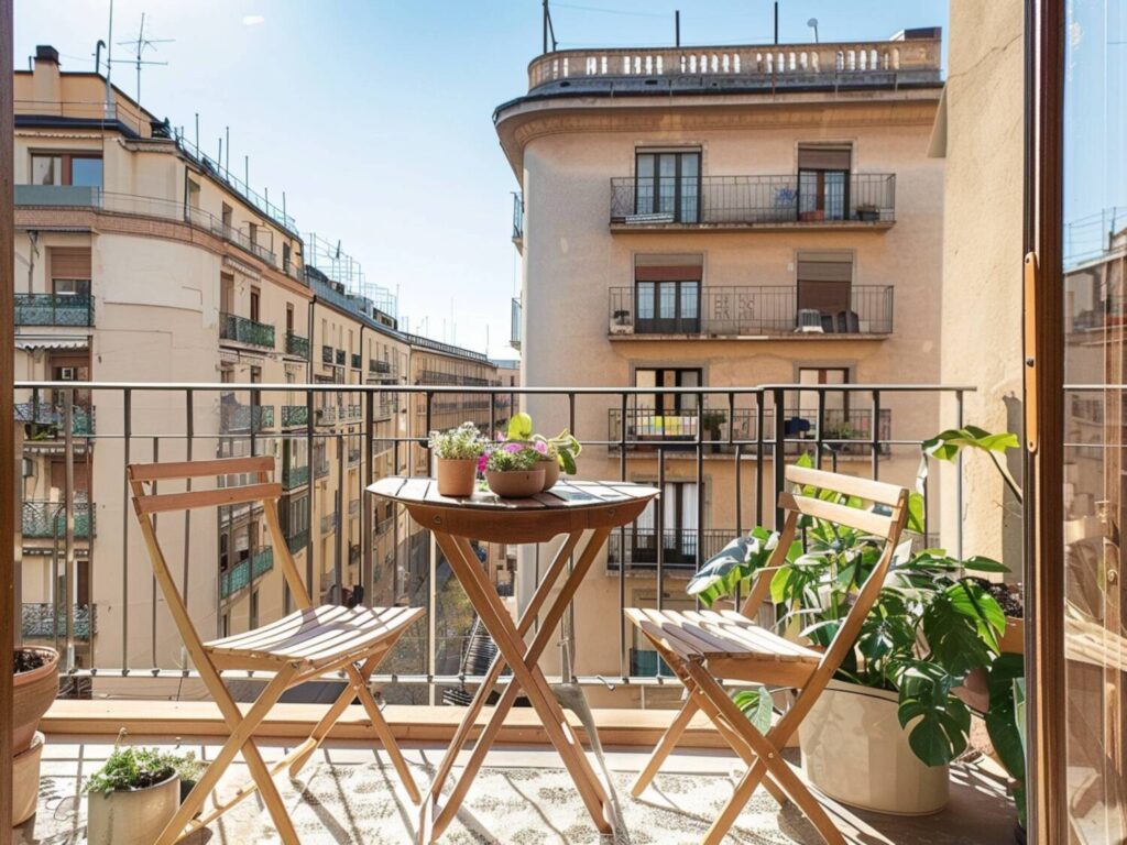 Jakie meble outdoorowe najlepiej sprawdzą się na wąskich balkonach