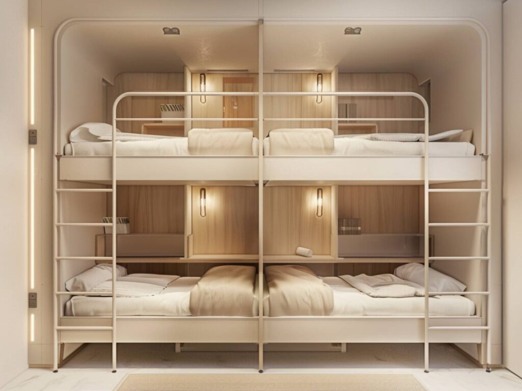 Najlepsze łóżka piętrowe do hosteli na 2025 rok.