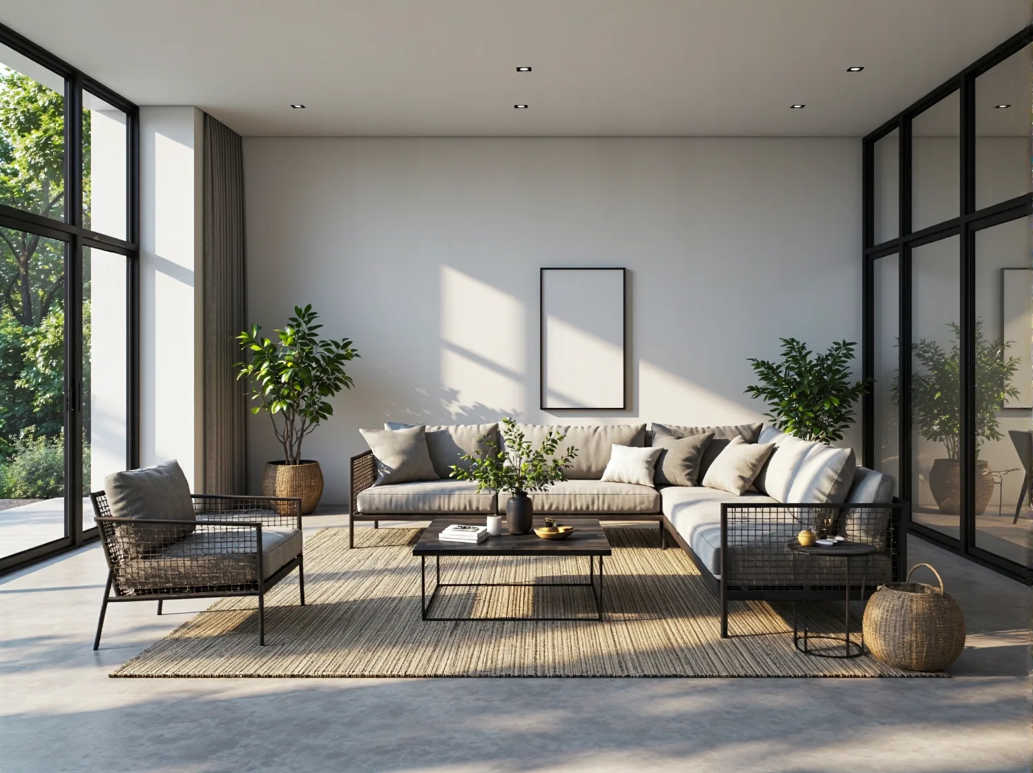 Funkcjonalna aranżacja małego tarasu ze składanym stolikiem i krzesłami.