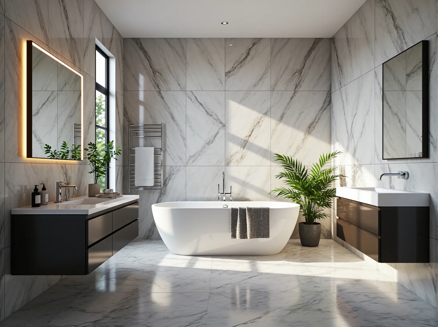 Komoda w stylu glamour z biżuteryjnymi uchwytami i lustrzanym wykończeniem