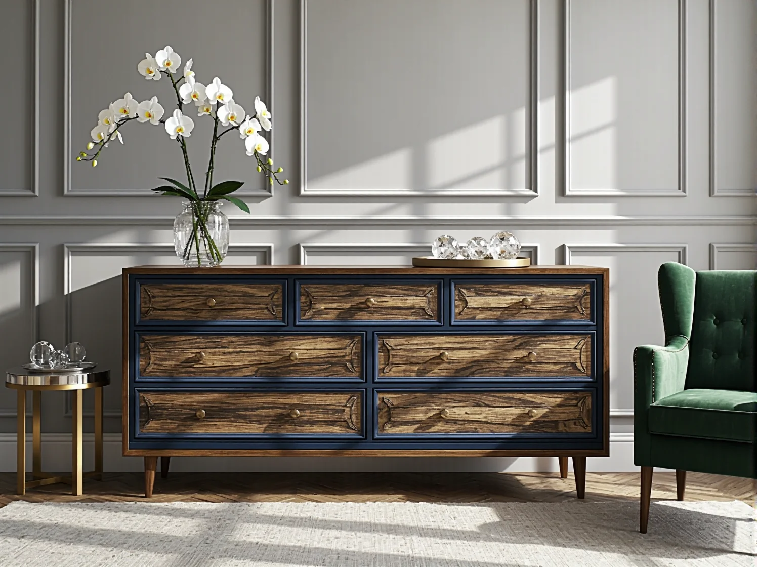 Poradnik: Jak odnowić stare meble z elementami glamour?