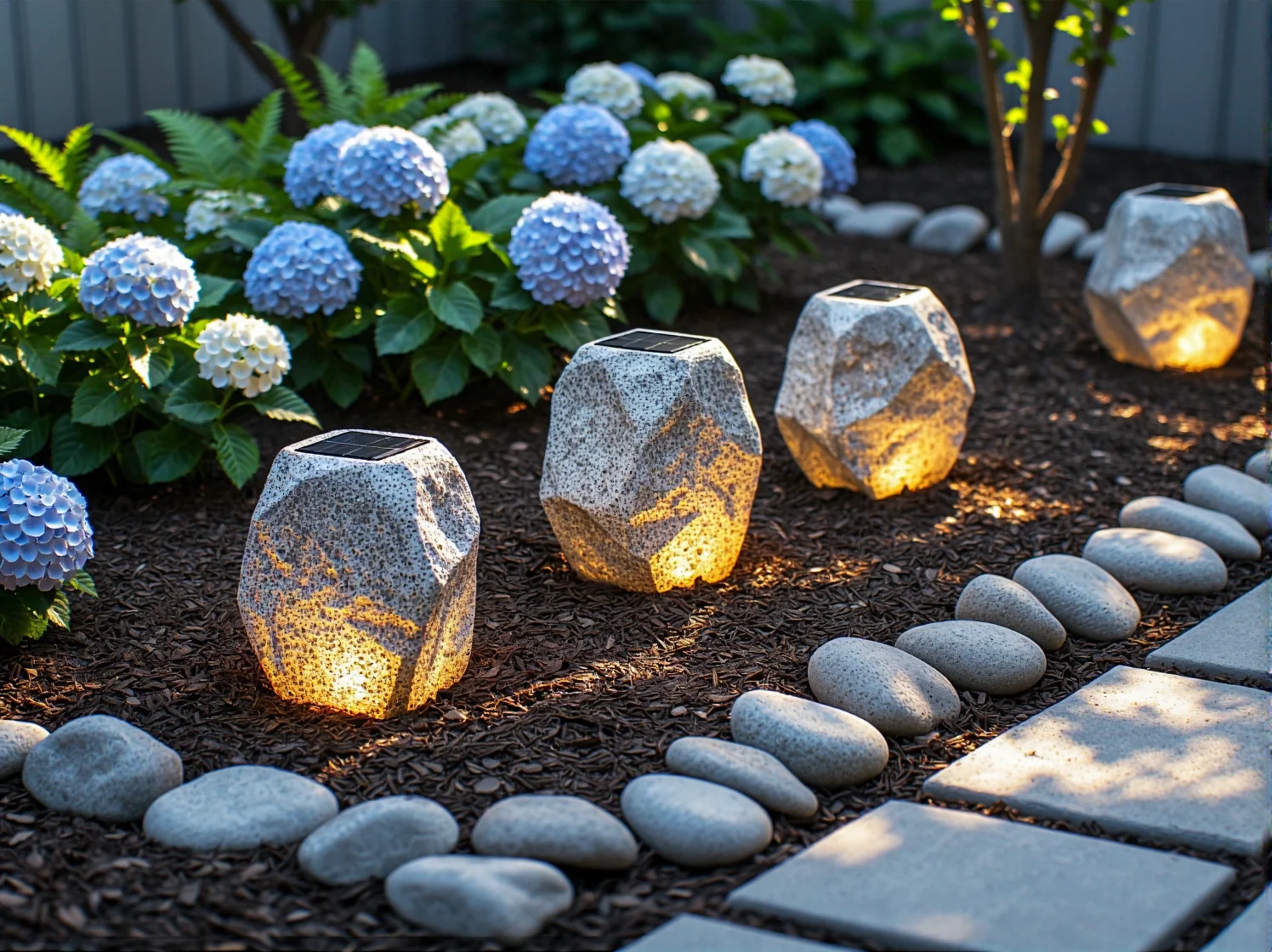 Reflektor solarny z oddzielnym panelem ustawionym w nasłonecznionym miejscu