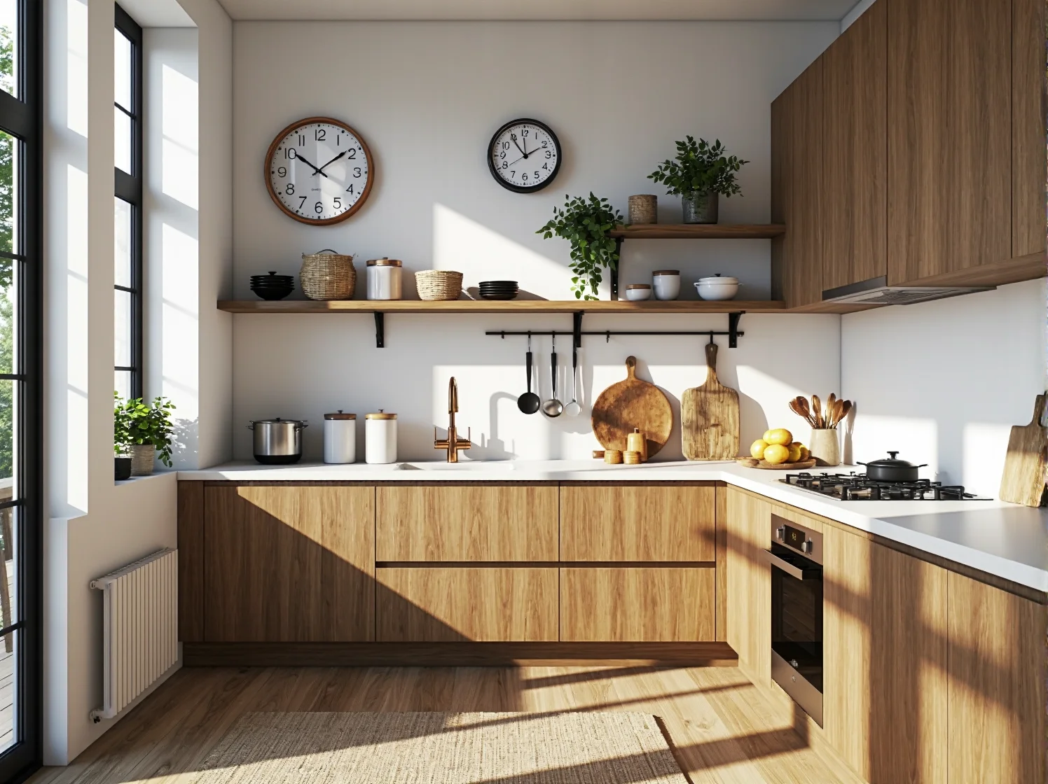 Nowoczesna łazienka glamour z kryształowym żyrandolem i pikowanym pufem