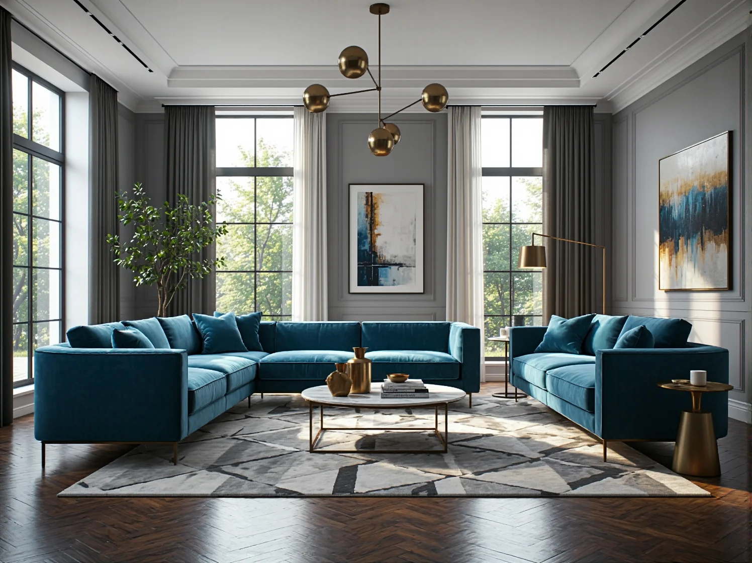 Kluczowe cechy mebli w stylu glamour na 2025 rok – Ewolucja luksusu