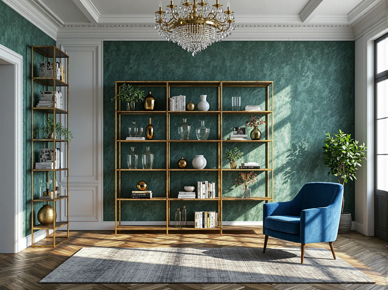 Ekologiczne materiały w produkcji regałów glamour – luksus w zgodzie z naturą