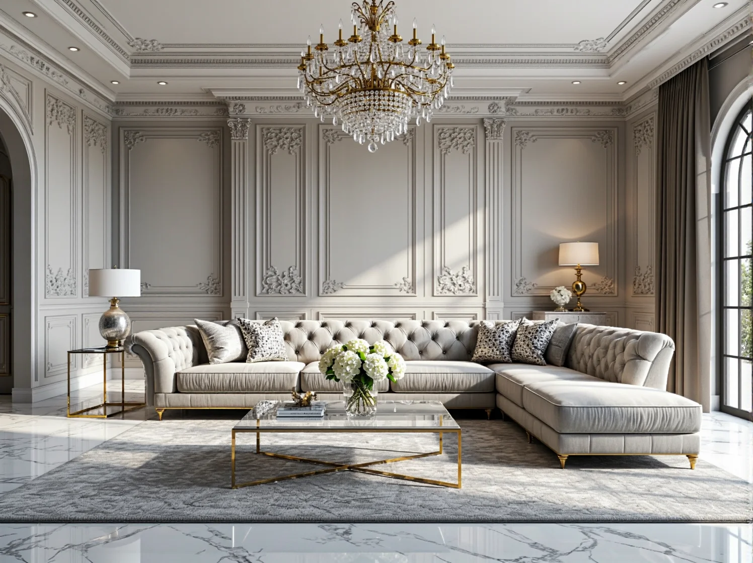 Jakie kolory najlepiej komponują się z wnętrzami glamour? – Przewodnik po luksusowych paletach barw