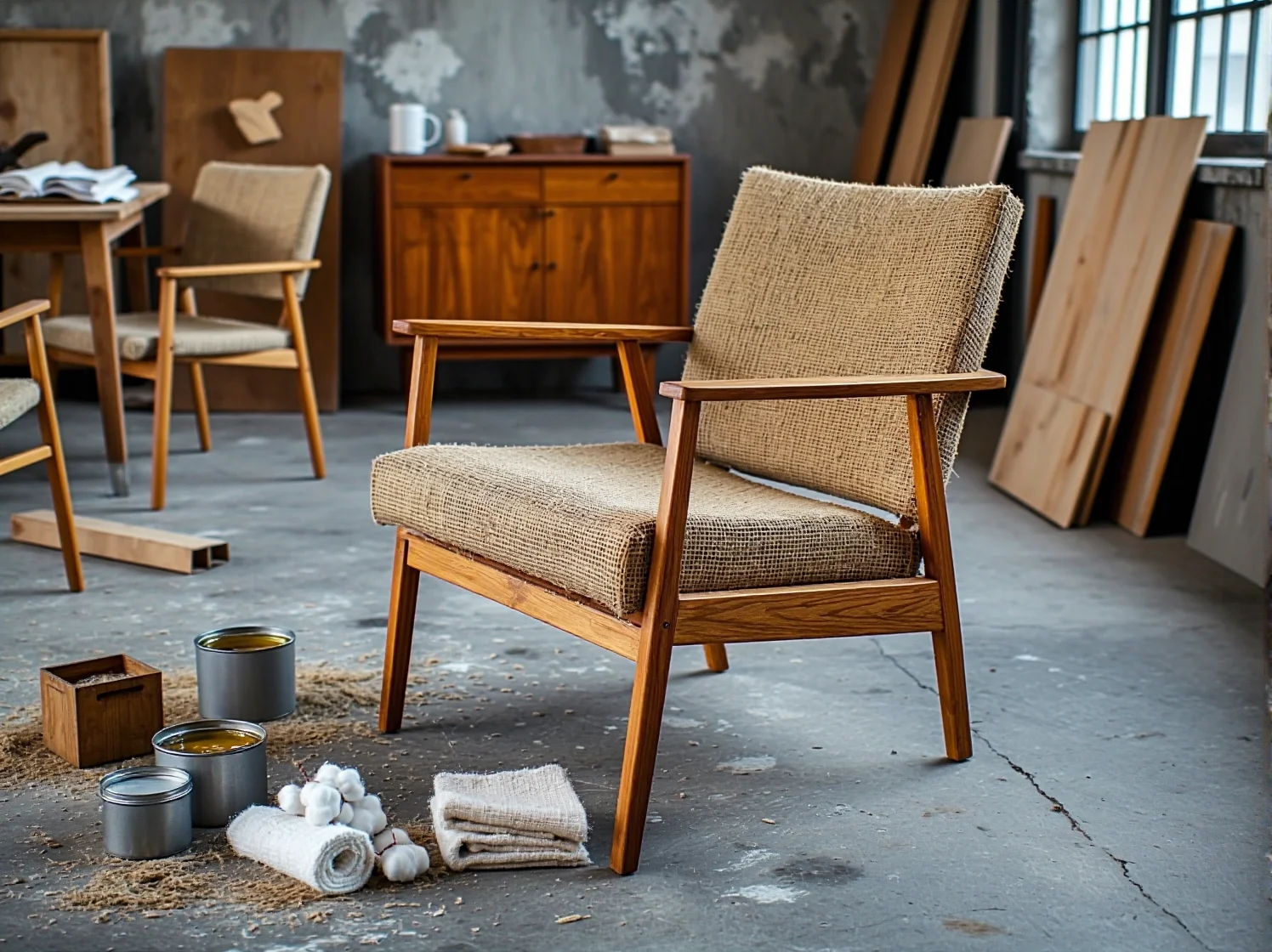 Satysfakcja i relaks płynące z samodzielnego odnowienia stolika kawowego.