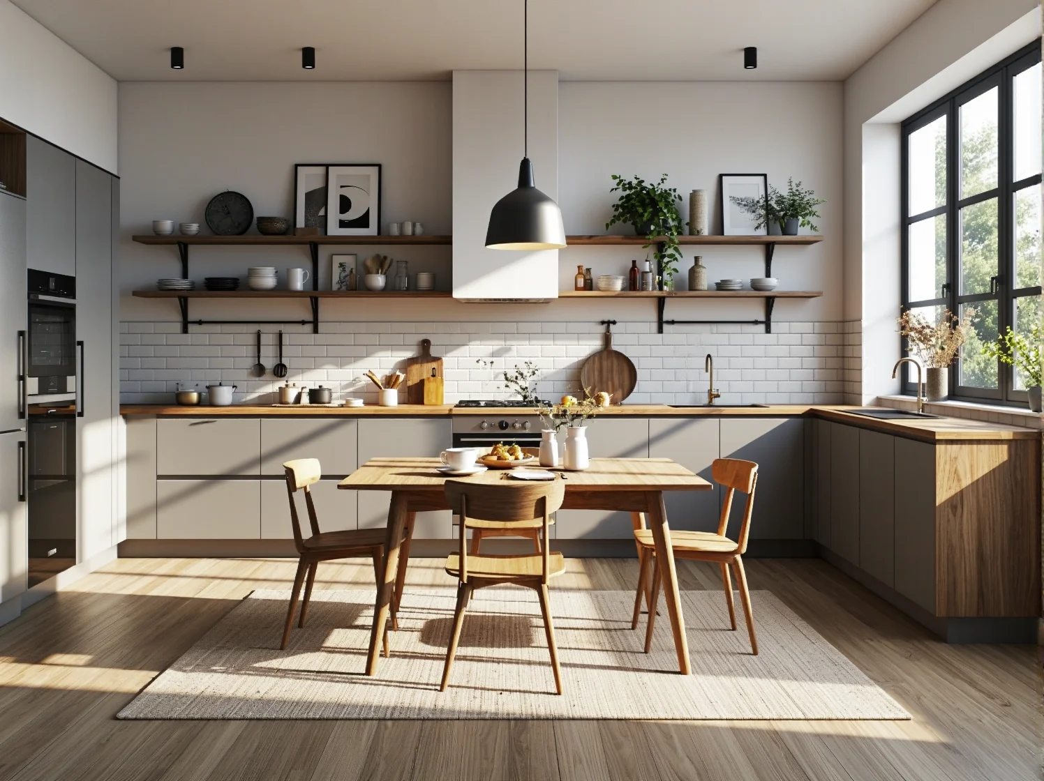 Nowoczesny stół ogrodowy z certyfikowanego drewna i materiałów odnawialnych