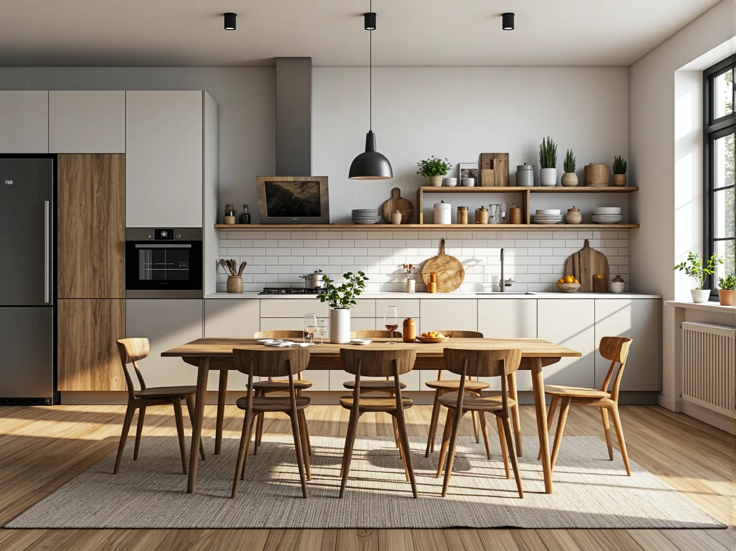 Wytrzymały stół z drewna eukaliptusowego, odporny na warunki atmosferyczne