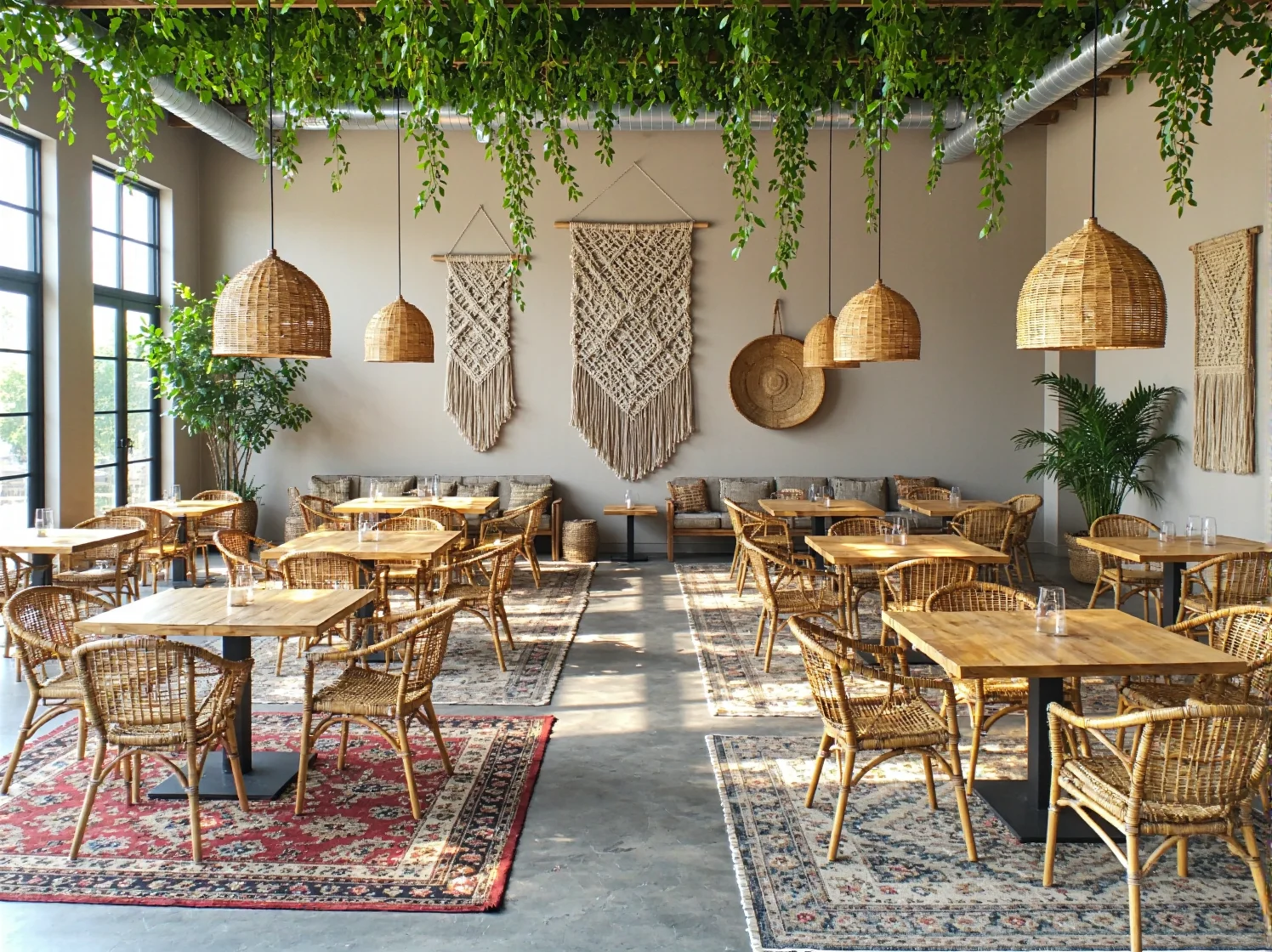 Poradnik: Jak wybrać stoły do restauracji w stylu boho?