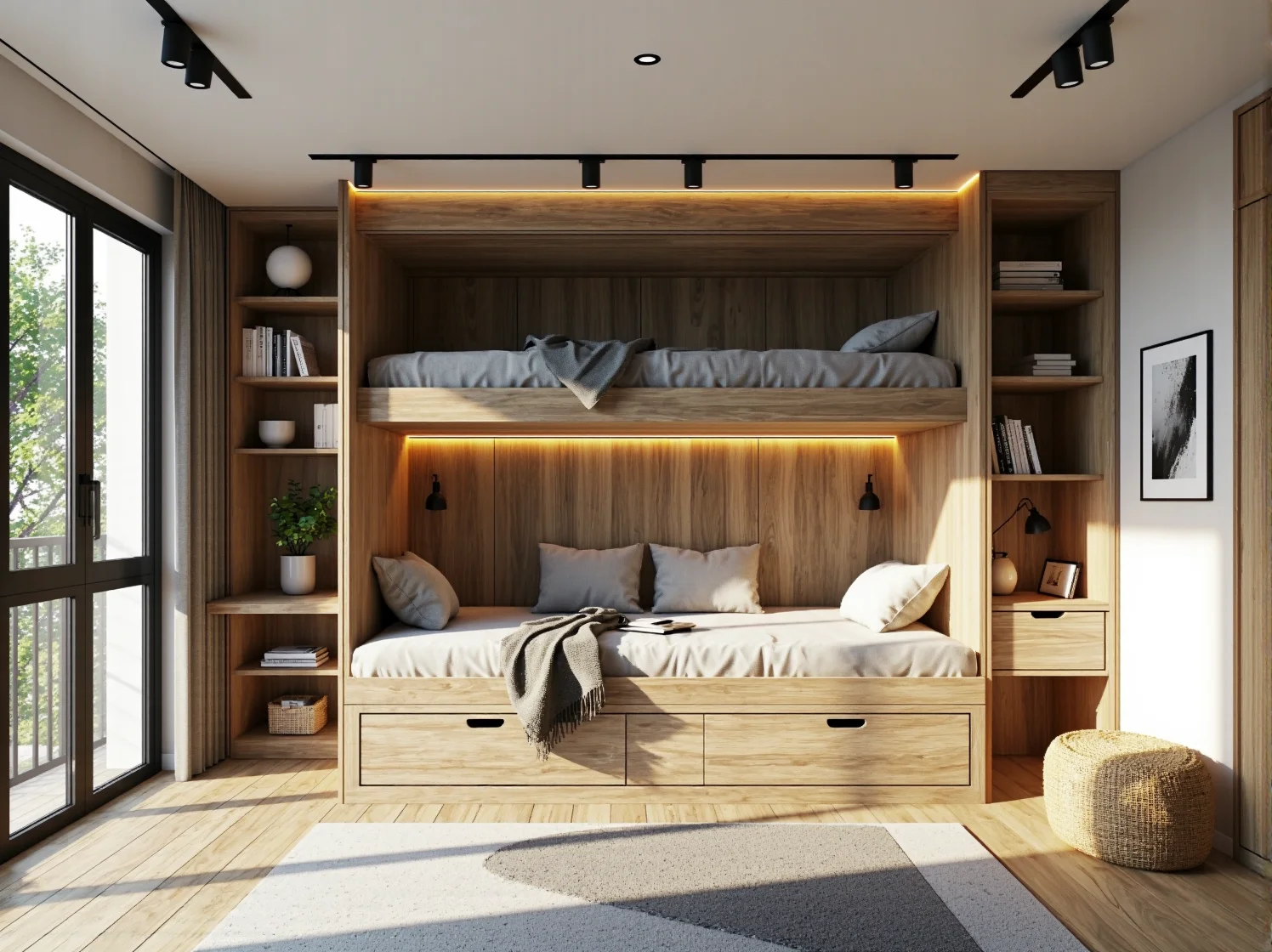 Sypialnia w mikroapartamencie: Jak ją urządzić meblami wielofunkcyjnymi?