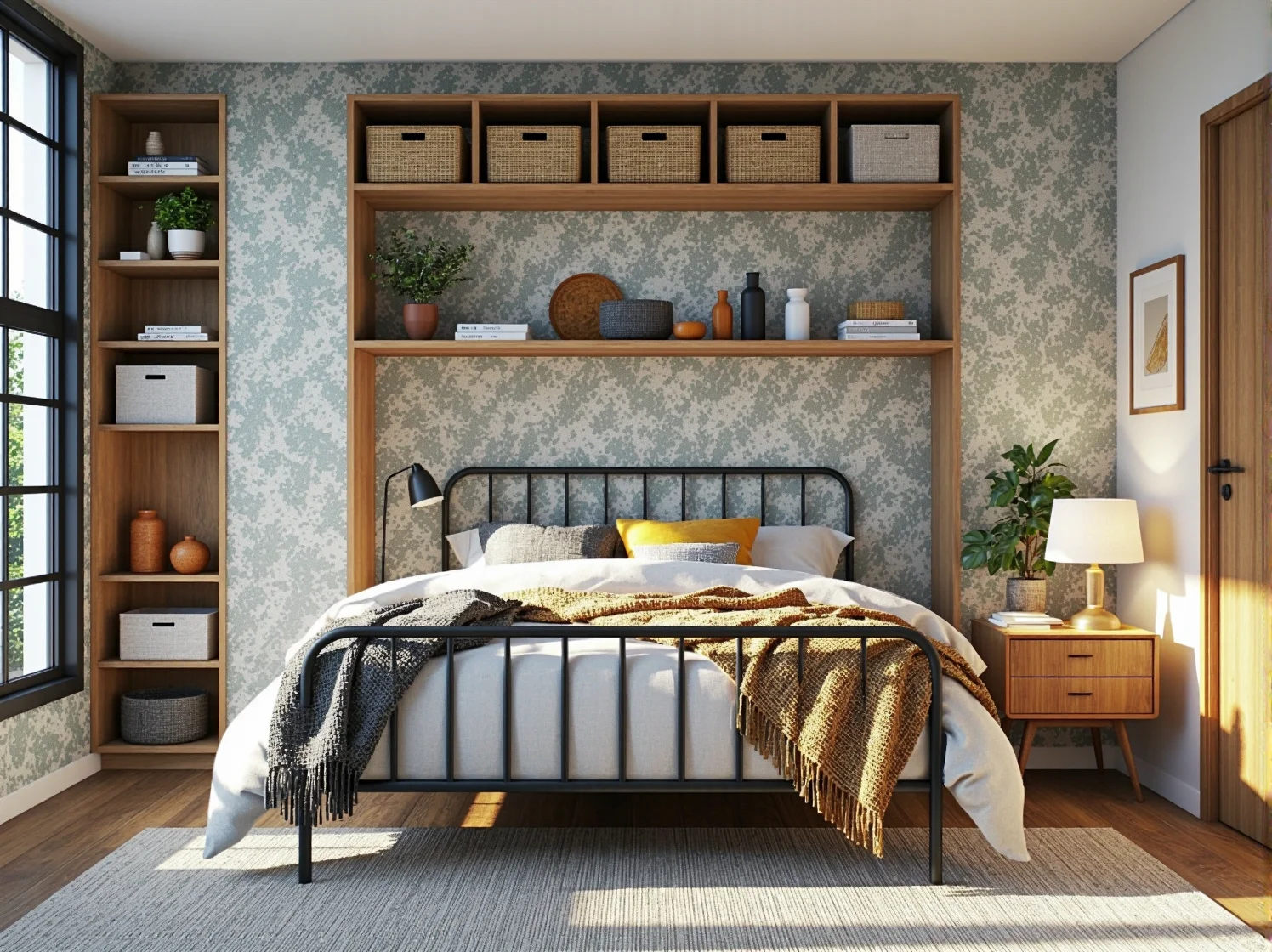 Jak urządzić sypialnię w mikroapartamencie z elementami retro? Poradnik stylowej aranżacji