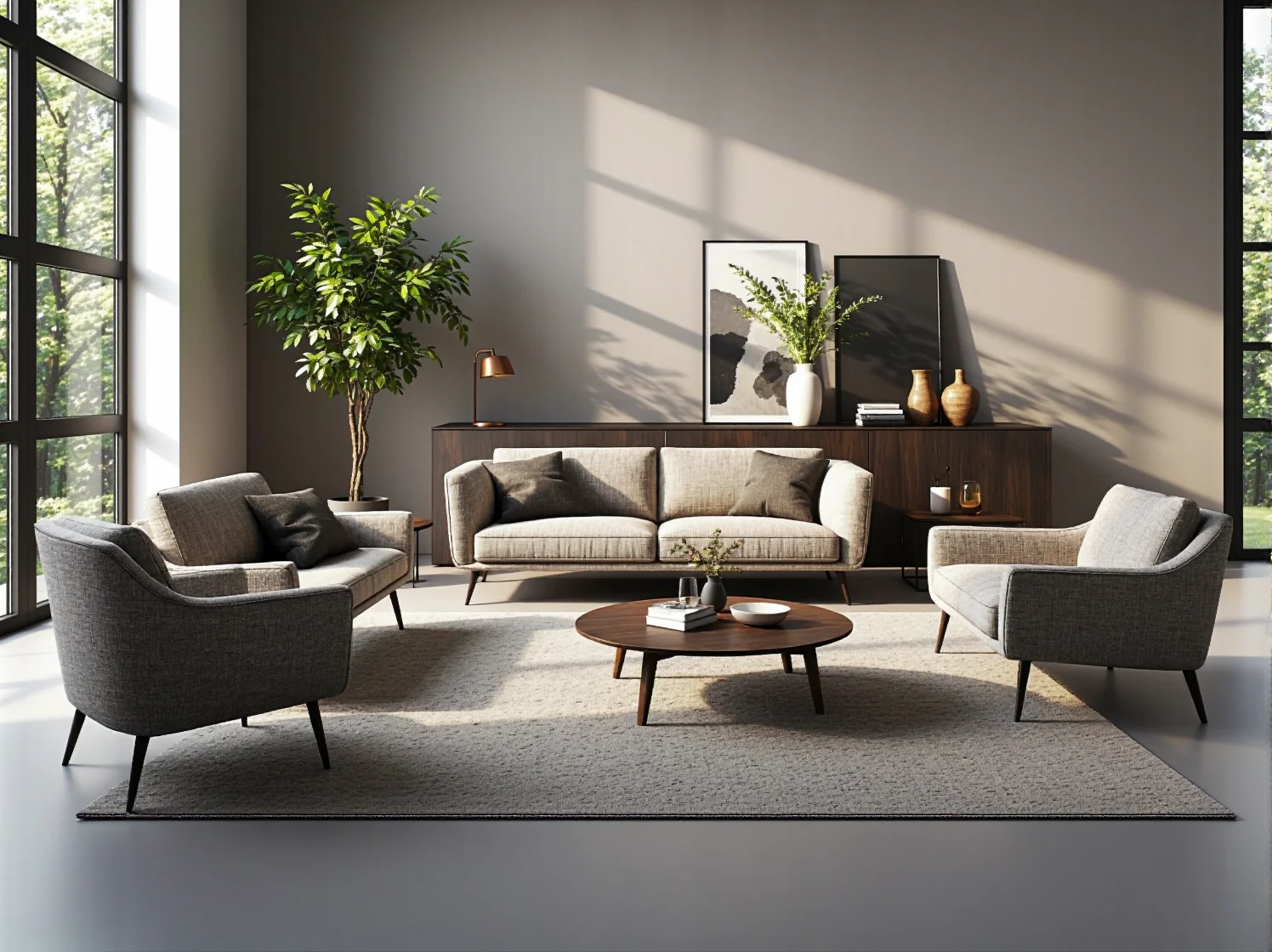 Elegancki fotel odnowiony przy użyciu aksamitnego weluru tapicerskiego w kolorze butelkowej zieleni