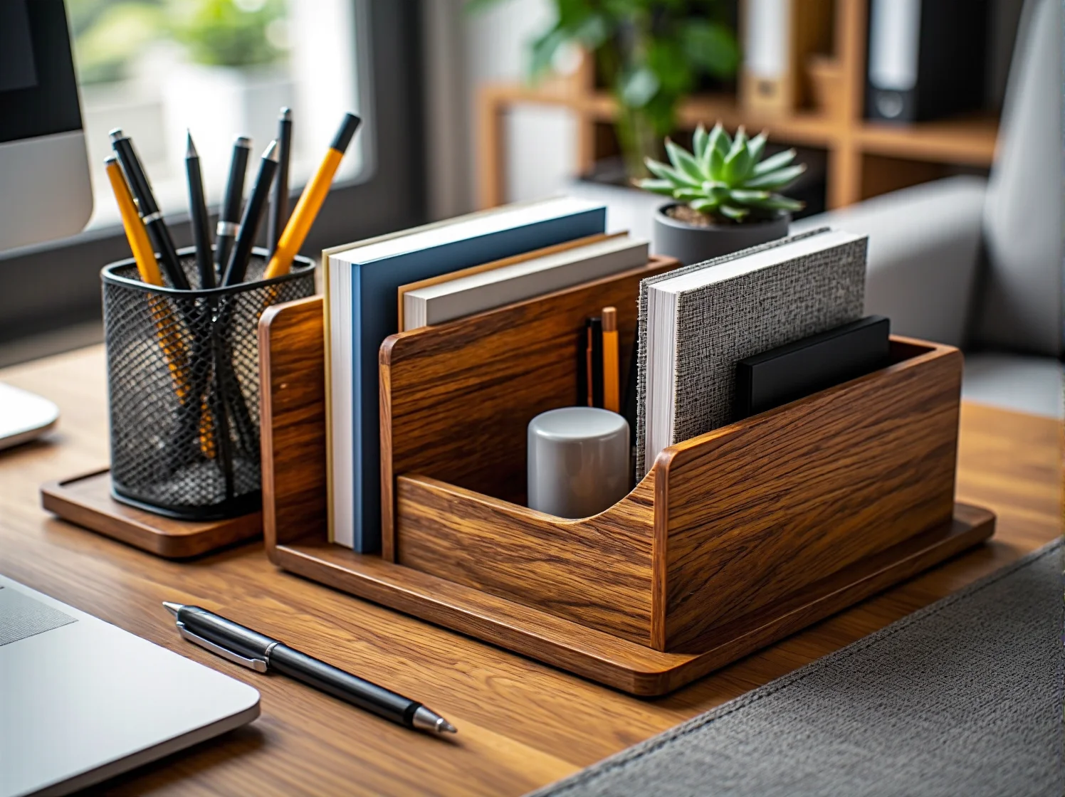 Wielofunkcyjny regał modułowy z pojemnymi szafkami do przechowywania w małym pokoju.