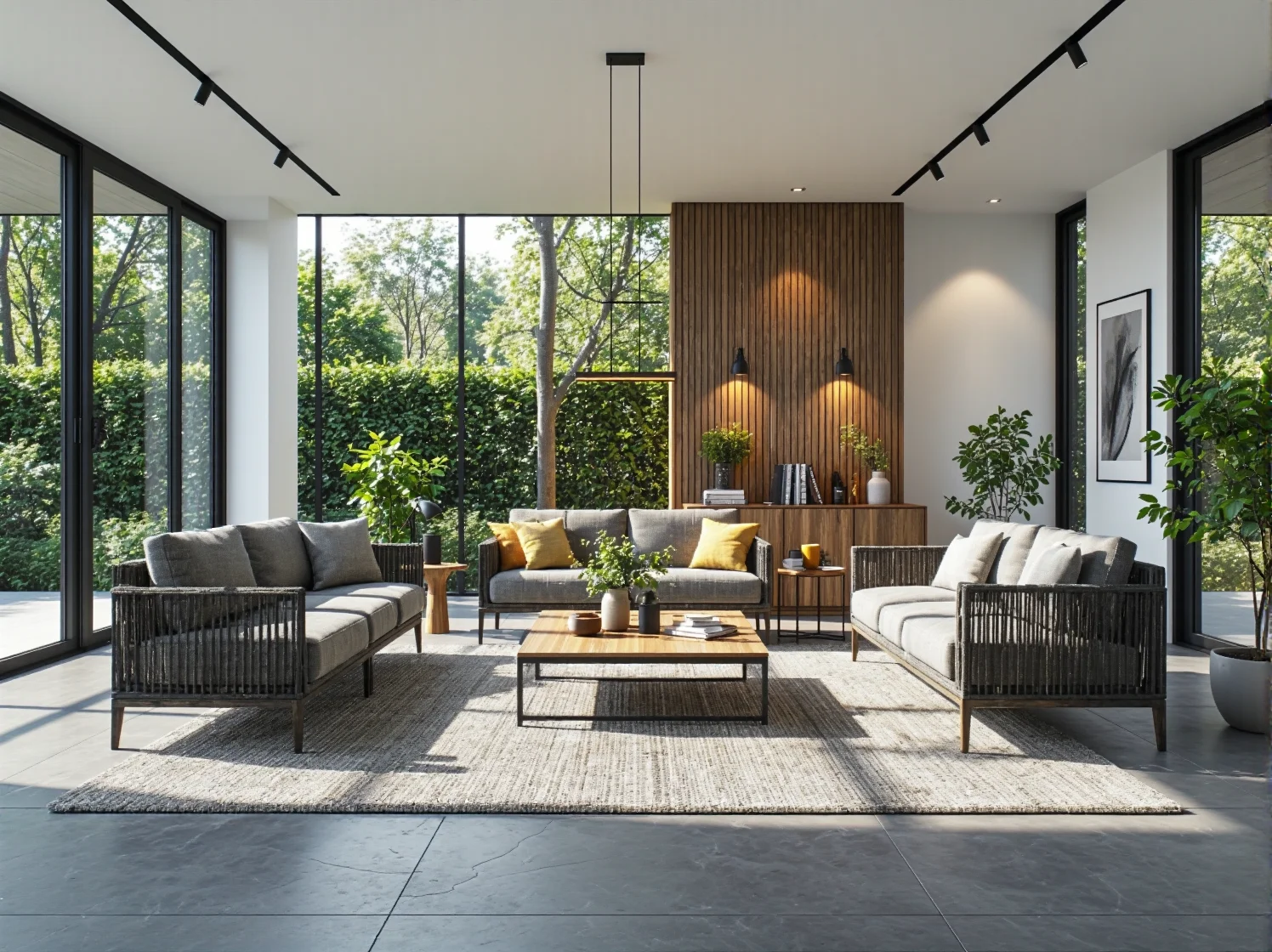 Wieczorny relaks przy ognisku na wygodnych fotelach z technorattanu odpornych na iskry